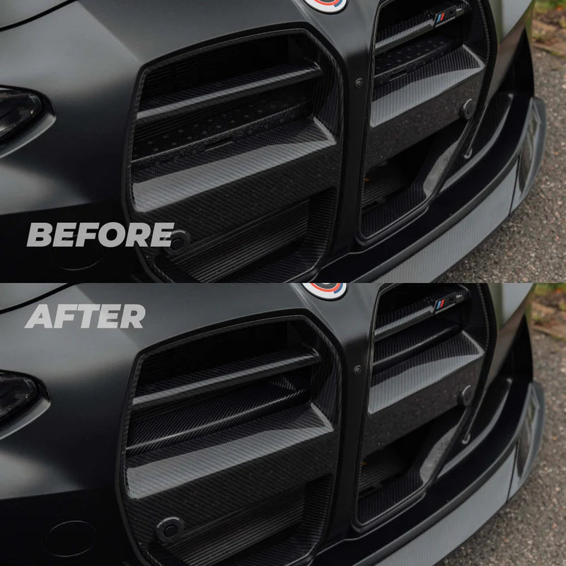 Carbon Fiber Foam Crash Bar Cover for BMW G80 G81 M3 / G82 G83 M4