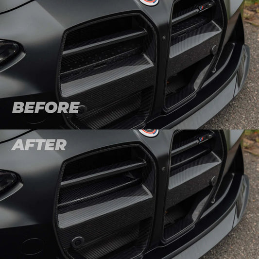 Carbon Fiber Foam Crash Bar Cover for BMW G80 G81 M3 / G82 G83 M4