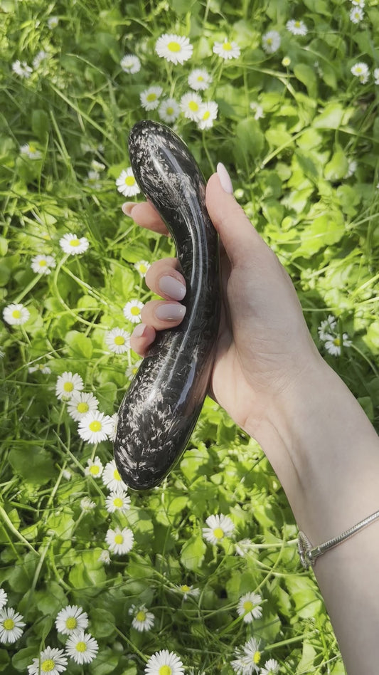 Forged Carbon Fiber Display Piece – Erotic Dildo Inspired Sculpture